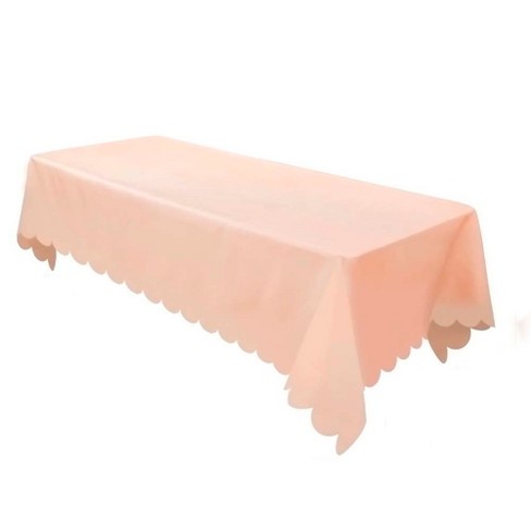 Yipa Gray Table Cloth Tassel Cotton Linen Table Cover for Kitchen Dinning  Wrinkle Free Tablecloths Rectangle/Oblong (35 x 35) 