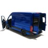 KiNSMART - Mercedes-Benz Sprinter Cargo Van 1:48 O Scale 5" Die Cast Metal Model Toy Van, Pull-Back Action (Blue) - 3 of 4