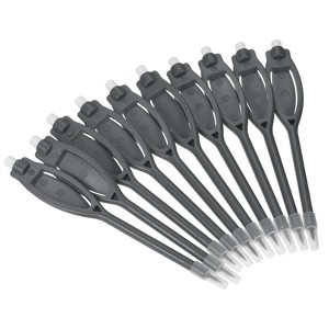 Unique Bargains Plastic 2H Oval Clip Golf Scoring Pencils with Eraser 10 Pcs - 1 of 4