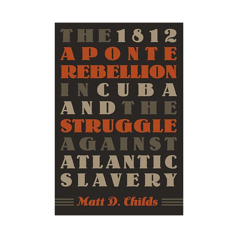The 1812 Aponte Rebellion in Cuba and the Struggle Against Atlantic Slavery - (Envisioning Cuba) by  Matt D Childs (Paperback), 1 of 2