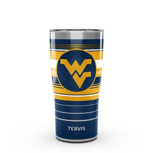 NCAA West Virginia Mountaineers 20oz Hype Stripes Stainless Steel Tumbler - 1 of 4