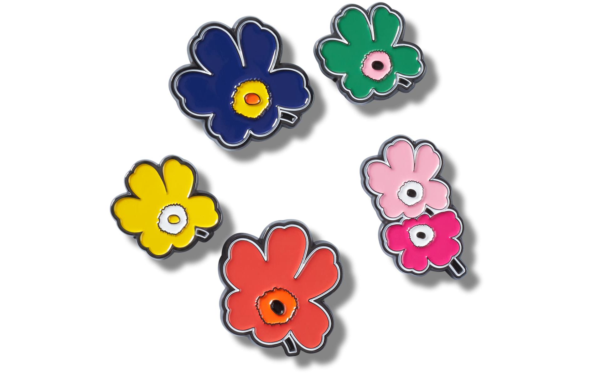 Crocs Jibbitz Marimekko Floral Shoe Charms 5-Pack
