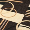 COZONY Abstract Modern Geometric Washable Non Slip Runner Rug - 3 of 4