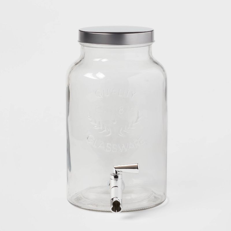 5.8L Glass Vintage Beverage Dispenser - Threshold&#8482;, 1 of 5