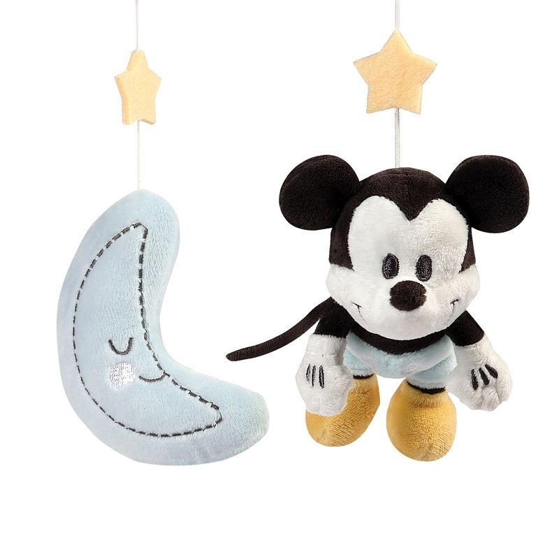 Lambs & Ivy Disney Baby Moonlight Mickey Mouse Musical Baby Crib Mobile Soother, 3 of 9