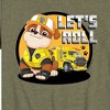Boys' - Paw Patrol - Let's Roll Rubble Short Sleeve Graphic T-Shirt - 2 of 4