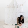 3 Sprouts Kids Recycled Fabric Play Tent - Blueberry Ivory - 2 of 4