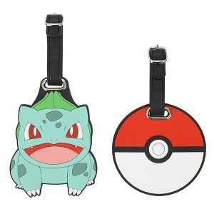 Pokemon Bulbasaur & Pokeball 2-Pack Luggage Straps - 1 of 4