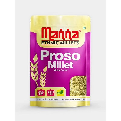 Manna Proso Millet - 1 Kg (2.2 Lb)