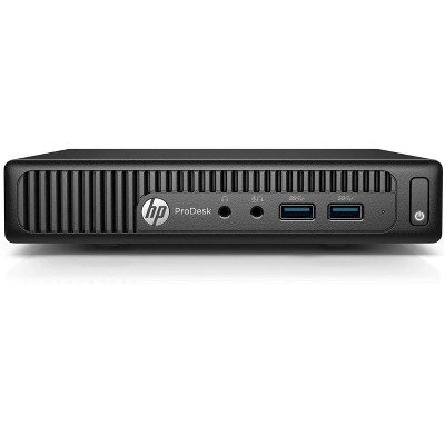 HP 400 G2-MINI Certified Pre-Owned PC, Core i5-6500T 2.5GHz, 8GB Ram, 256GB SSD, Win10P64, Manufacturer Refurbished
