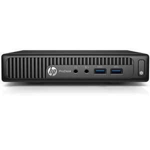Refurbished HP 400 G2-MINI Certified Pre-Owned PC, Core i5-6500T 2.5GHz, 8GB Ram, 256GB SSD, Win10P64, Manufacturer Refurbished - 1 of 3