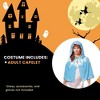 Costume Culture by Franco LLC Regency Capelet Adult Costume Accessory | Blue - 4 of 4