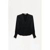 Women's Maisey Long Sleeve V-neck Blouse - SIMKHAI - 4 of 4