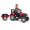 Falk Case IH Puma 240CVX Pedal Tractor Ride On with Trailer, FA996AB - 2 of 2