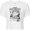 Women's - Star Wars - The Mandalorian Mando Manga Cropped Graphic T-Shirt - 2 of 4