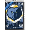 Trends International NBA Memphis Grizzlies - Maximalist Logo 23 Framed Wall Poster Prints - 3 of 4