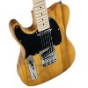 Sawtooth ET Series Left-Handed Electric Guitar, Butterscotch with Black Pickguard - image 3 of 4