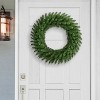 Puleo 24" Missouri Spruce Artificial Green Christmas Wreath - 2 of 4