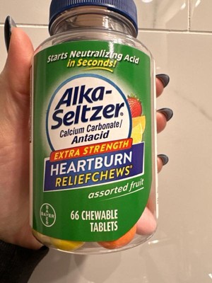 Alka-seltzer Extra Strength Antacid Heartburn Relief Chews - 66ct