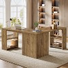 Tribesigns 59" L Shaped Executive Desk, Wooden Corner Computer Desk Home Office Desk - 4 of 4