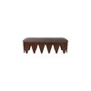 Meridian Furniture,Altair Velour Fur Fabric Bench - 3 of 4