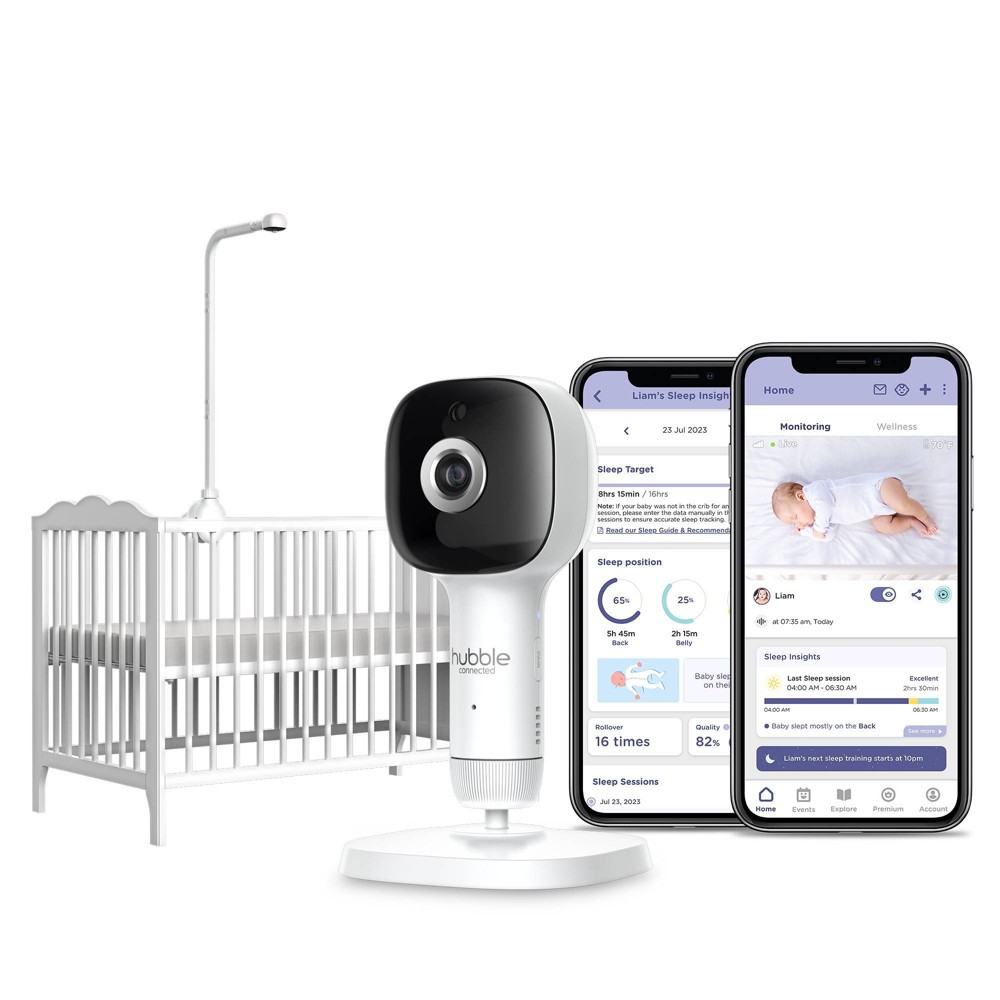 Photos - Baby Monitor Hubble Connected SkyVision AI Monitor
