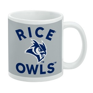 Rice University Ceramic Coffee Mug Novelty Gift Mugs for Coffee Tea and Hot Drinks 11oz White - 1 of 4