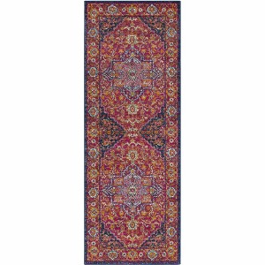 Hauteloom Runner Area Rug   Teal - 1 of 4