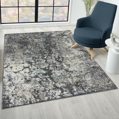 LUXE WEAVERS Modern Coastal Abstract Area Rug