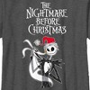 Boy's The Nightmare Before Christmas Jack Skellington Santa Hat Logo T-Shirt - 2 of 4