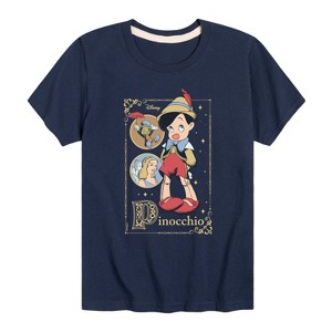 Boys' - Disney - Pinocchio Short Sleeve Graphic T-Shirt - 1 of 4