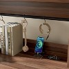 ModernLuxe Heavy Duty Dog Crate Furniture with Storage Drawers & Shelves, Indoor Dog Cage End Table with Sliding Door, Brown (Medium / Large) - 4 of 4