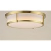 Maxim Lighting Rogue 2 - Light Flush Mount in  Satin Brass - 2 of 4