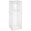 vidaXL Gabion Basket Post 19.7"x19.7"x55.1" Iron - 2 of 2