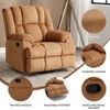 CAVINAS Swivel Rocker Recliner Chair, Multi-Functional Armchair for Living Room & Bedroom, Reading Chair with Adjustable Lumbar Support - 4 of 4