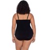 Trimshaper Women's Hank Handkerchief Plus Floral Tankini Swimsuit Top - 3 of 3