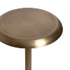 Kate and Laurel Morizet Round Metal Table - 3 of 4