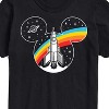 Men's - Disney - Mickey Retro Space Logo Short Sleeve Graphic T-Shirt - 2 of 4