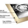 Americanflat 18x24 Poster Frame in Gold with Polished Plexiglass-Horizontal and Vertical Formats with Included Hanging Hardware - 3 of 4