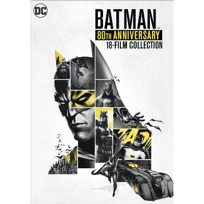 DCU: Batman 80th Anniversary 18-Film Collection (DVD)(2019)