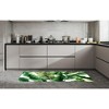 J&V TEXTILES 20" x 55" Oversized Cushioned Anti-Fatigue Kitchen Runner Mat (Green Leaves) - 2 of 4