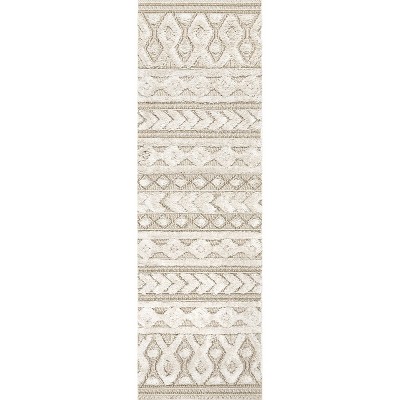 Nuloom Rebecca High Low Textured Shaggy Indoor Area Rug