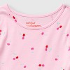Toddler Girls' 2pk Adaptive Long Sleeve Valentine's Day Dress - Cat & Jack™ Light Pink/Red - 3 of 4