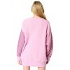 Women's Be Free Henley Sweater - Peach Love L - 2 of 3