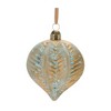 Distressed Ribbed Glass Ornament (Set of 12) - 3 of 4