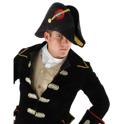 Dress Up America Pilot Hat - Black Airline Captain Cap for Adults