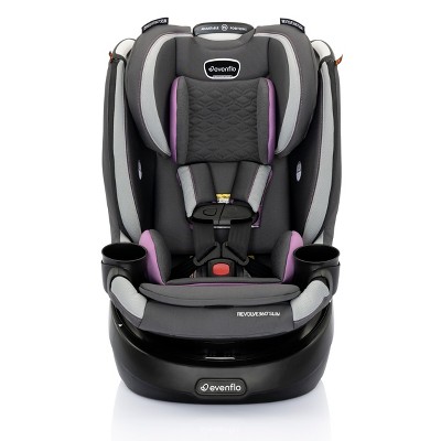 Evenflo Revolve 360 Slim 2-in-1 Rotational Convertible Car Seat with Quick Clean Cover