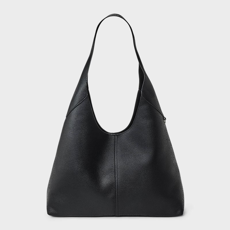 Oversized Slouchy Shoulder Bag - Universal Thread™ Black
