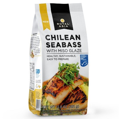 Royal Asia Chilean Sea Bass with Miso Glaze - Frozen - 13.8oz