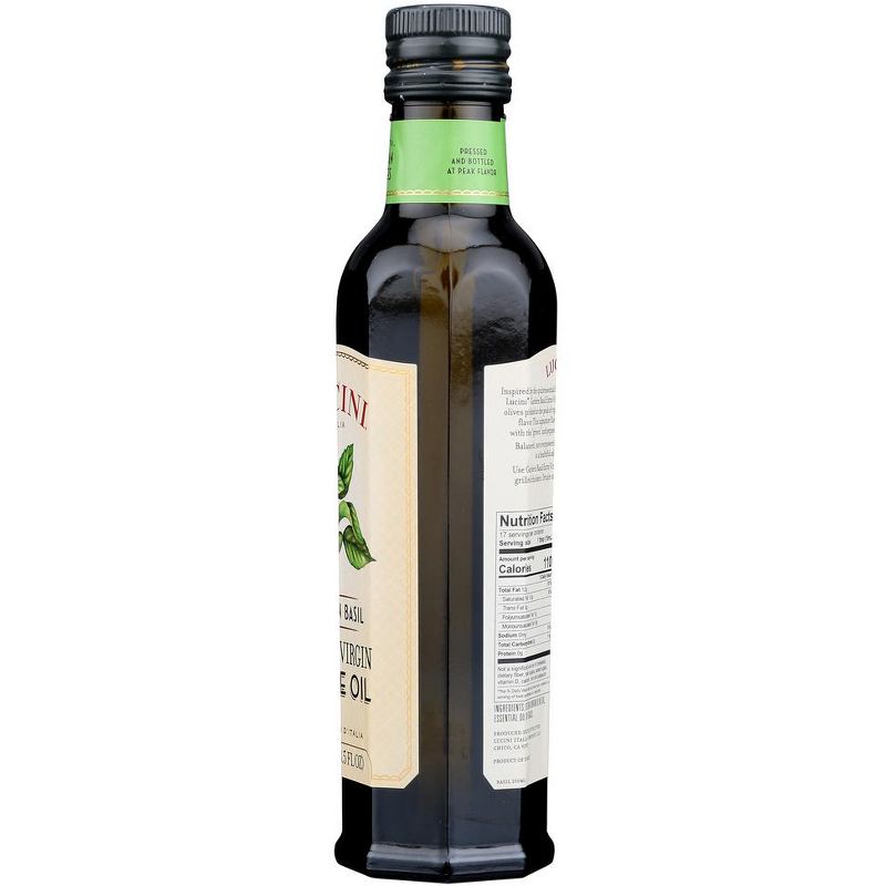 California Olive Ranch Lucini Garden Basil Extra Virgin Olive Oil - Case of 6/8.5 oz, 4 of 8